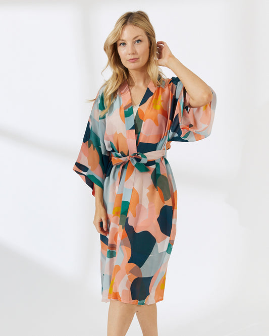 Emmie Silk Dressing Gown - Squeak