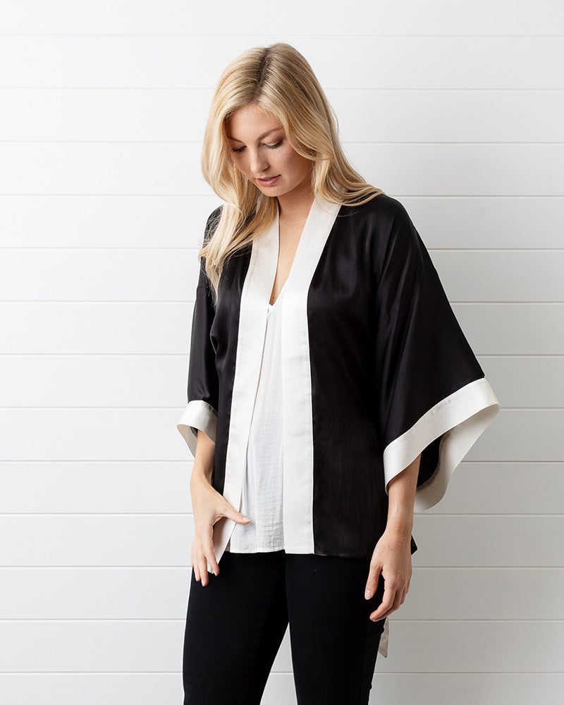 Black Kimono Jacket