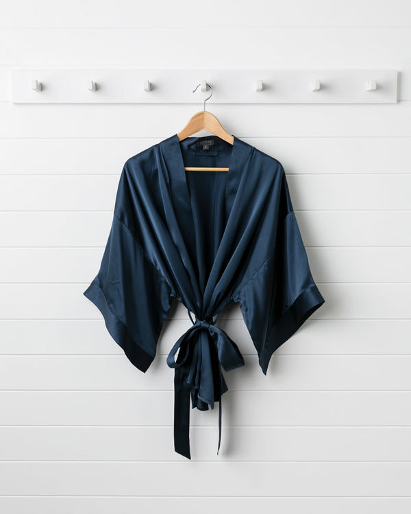 Blue Kimono Jacket