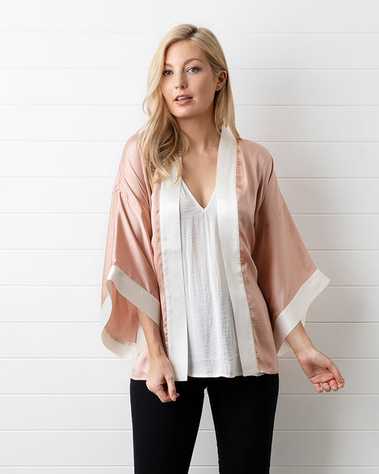 Blush Kimono Jacket - Squeak