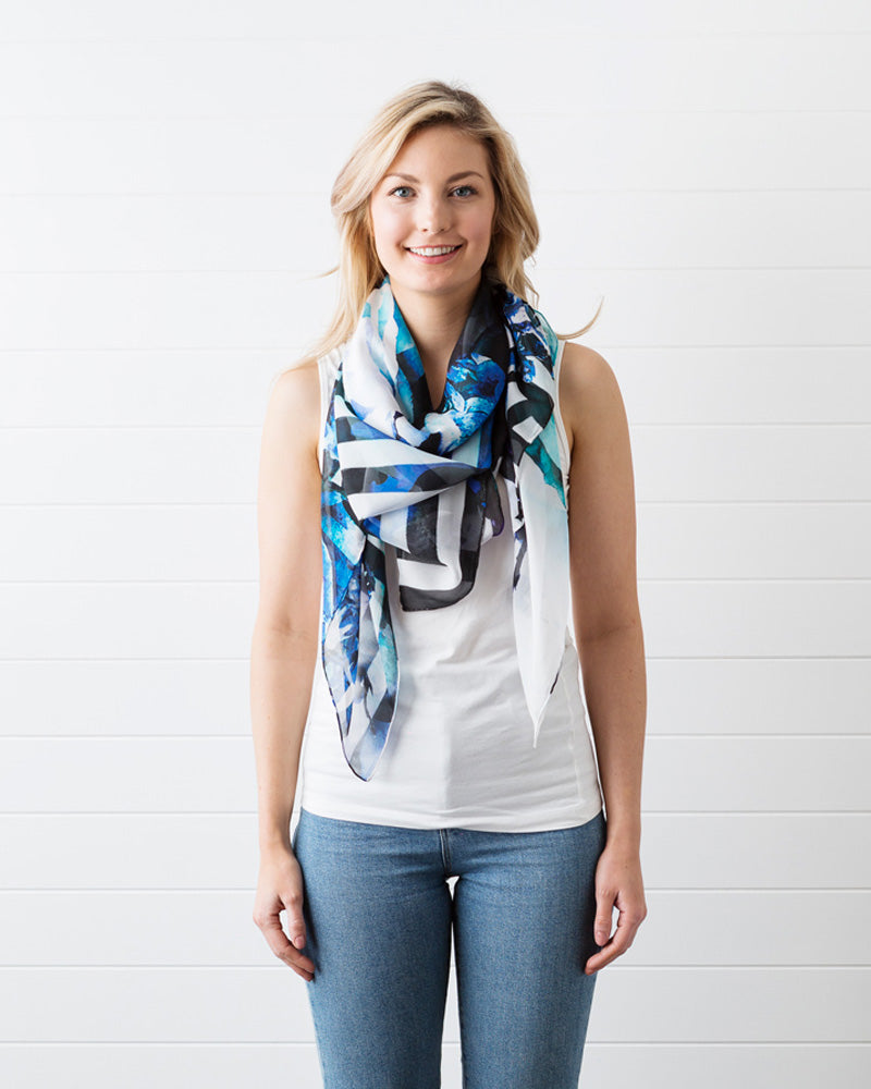 Frost Silk Scarf
