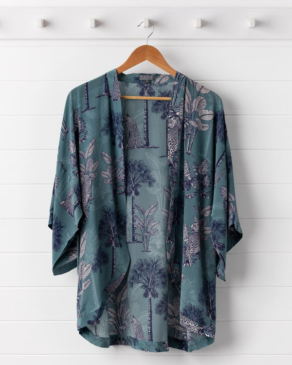 Sierra Jade Silk Kimono