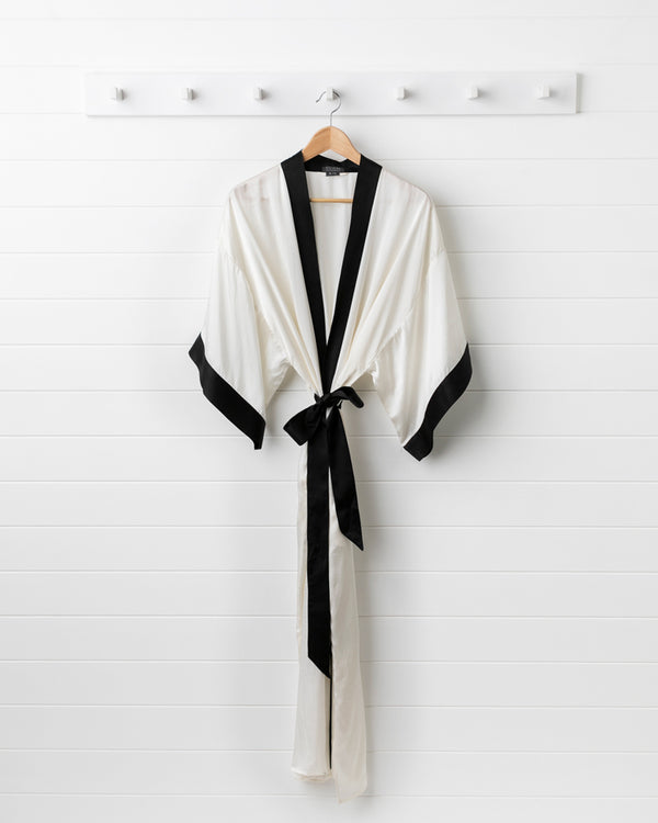White Kimono Robe