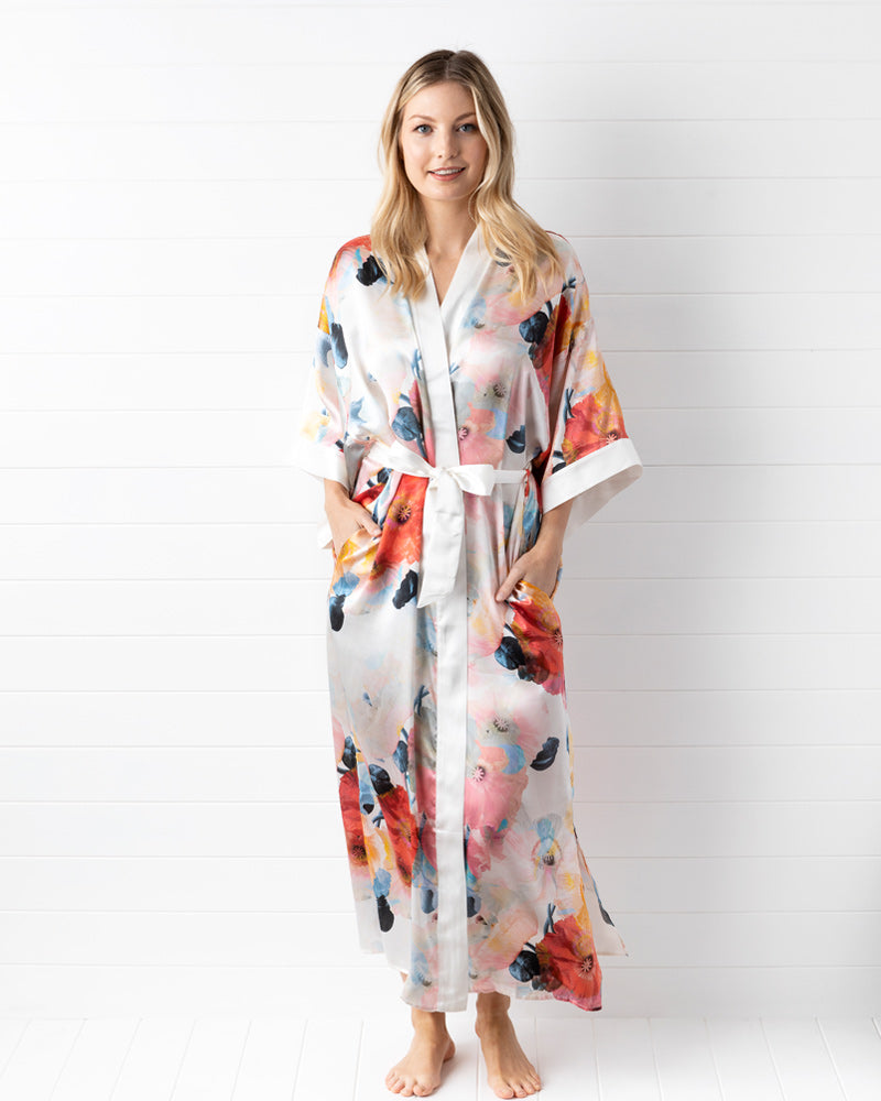 Poppy Kimono Robe